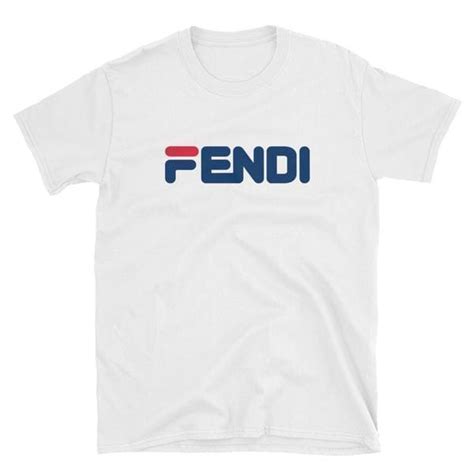 fendi fila shirt men's|fila x fendi clothing.